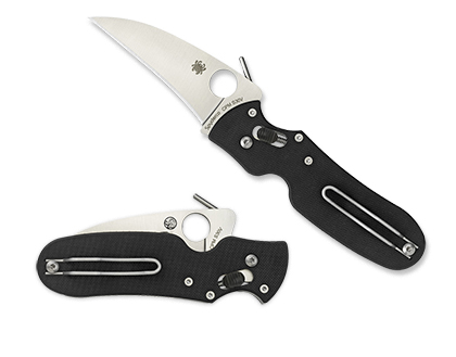 The P Kal  G-10 Black Knife shown opened and closed.