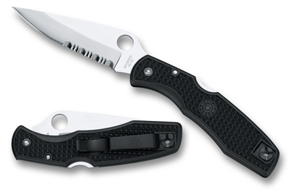 The Endura  3 FRN Knife shown opened and closed.