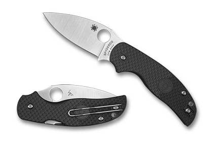 The Sage  5 Lightweight Knife shown opened and closed.