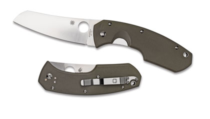The Rock Lobster  by Jens Anso Knife shown opened and closed.