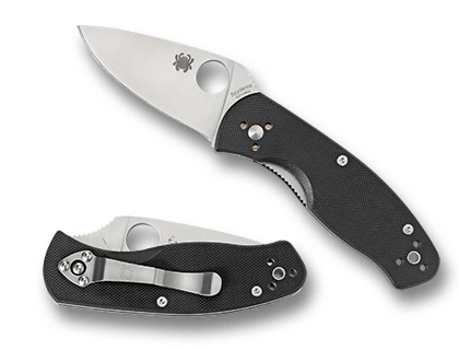 The Persistence  G-10 Black Knife shown opened and closed.