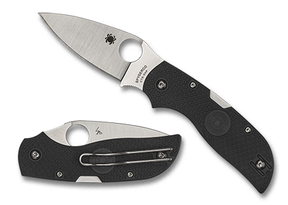 The Chaparral  FRN Gray Knife shown opened and closed.