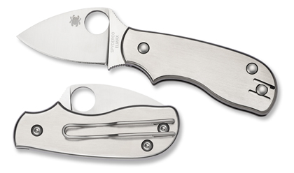 The Squeak  Ti Sprint Run  Knife shown opened and closed.