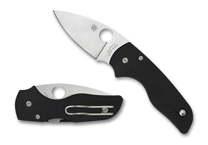 The Lil' Native® G-10 Black shown open and closed