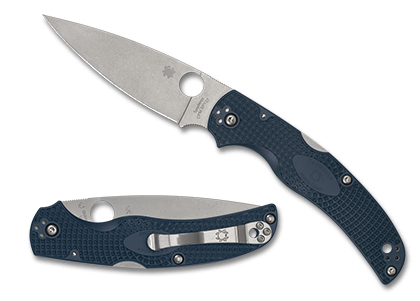 The Native Chief™ Blue Lightweight CPM SPY27 shown open and closed