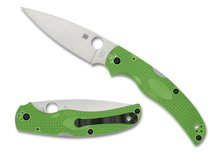 The Native Chief  Lightweight Salt LC200N Knife shown opened and closed.