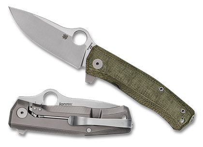 The SpyMyto  Flash Batch  Knife shown opened and closed.