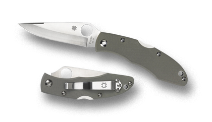 The Rookie  G-10 Knife shown opened and closed.