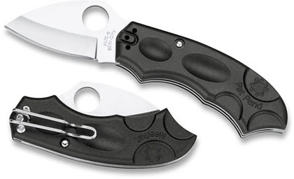 The Meerkat  Drop Point Knife shown opened and closed.