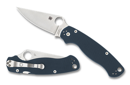 The Para Military  2 CPM SPY27  Knife shown opened and closed.