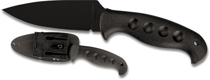 The Temperance™ Black Blade shown open and closed