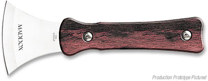 The Spyderco Maddox shown open and closed