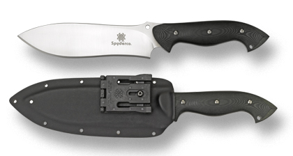 The Hossom Forager  Knife shown opened and closed.