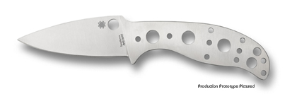 The Mule Team  03 CPM S90V Knife shown opened and closed.