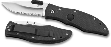 The Solo  Knife shown opened and closed.