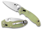 The Manix® 2 Natural G-10 Exclusive shown open and closed.