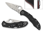 The Delica® 4 Lightweight Thin Red Line shown open and closed.