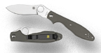 The Spyderco Khukuri shown open and closed.