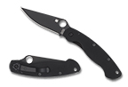 The Military™ Model G-10 Black / Black Blade shown open and closed.