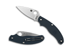 The UK Penknife™ FRN Dark Blue CPM S110V shown open and closed.