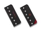 The SharpKeeper™ Blade Guard - Up to 2.5-inch (64mm) shown open and closed.